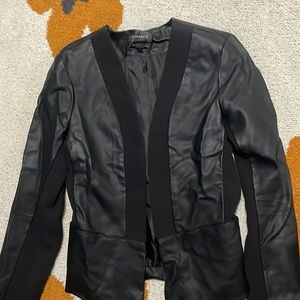 Dynamite leather blazer size M